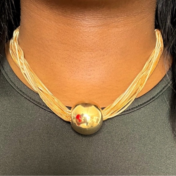 ❌Price Drop ❌Brand  New Gold Polished Brass Choker. - Picture 8 of 8